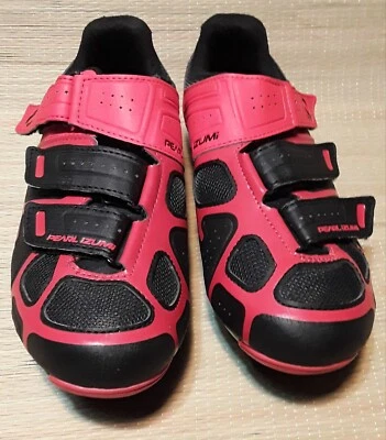 Zapatos de bicicleta Pearl Izumi Select RD para hombre EUR 41, EE. UU. Talla 8 Negro Rojo con Botines Foto 1 de 4