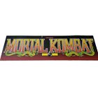 Vintage Mortal Kombat Midway Arcade Marquee Original 1992 Rare 