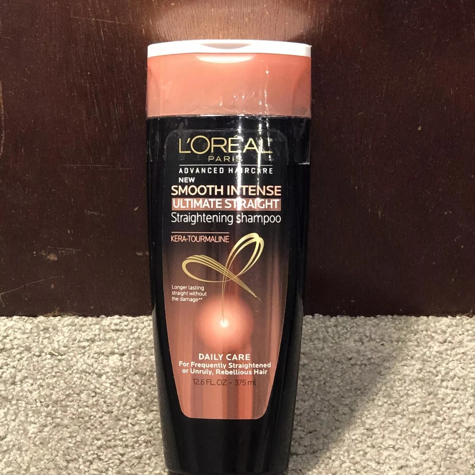 Champú alisador recto L'oreal Smooth Intense Ultimate, 12,6 oz Foto 1 de 1