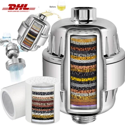 Wasserfilter Duschfilter Kalkfilter Für Duschkopf Wasserhahn Armatur Handbrause - Bild 1 von 4