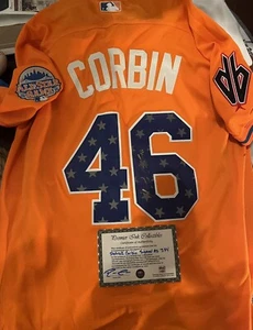 patrick corbin signed All Star Game jersey W/ COA - Picture 1 of 2