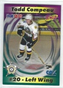 2000-01 Roanoke Express (ECHL) Todd Compeau