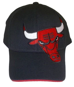 Chicago Bulls Stuctured Flex Fitted Hat - Size S/M - Picture 1 of 1