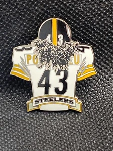 STEELERS TROY POLAMALU #43 PIN - Picture 1 of 3
