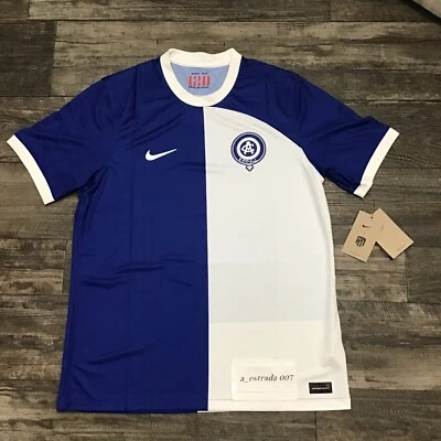 Soccer Nike Dri Fit Atletico Madrid 23/24 Away Jersey 120th Anniversary LARGE - Image 1 of 4