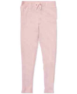 Polo Ralph Lauren Pink Toddler Girls French Terry Leggings 8 - 10 M ymr2625 - Picture 1 of 2