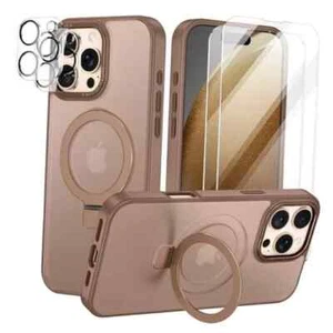 for Case,with Magnetic Invisible Stand [Military Drop iPhone 16 Pro Max Desert - Picture 1 of 9