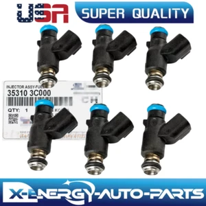 6PCS GENUINE FUEL INJECTOR for 2006-2012 HYUNDAI KIA 3.3L 3.8L DOHC 35310-3C000 - Picture 1 of 6