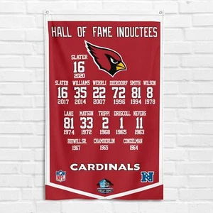 For Arizona Cardinals Fans 3x5 ft Flag Hall of Fame Inductees Banner - Picture 1 of 12