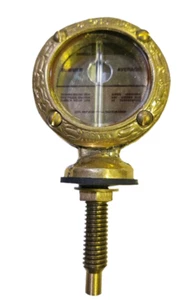 Ford Bronze Motometer. Made of bronze. It's a replica and doesn't work. - Picture 1 of 5