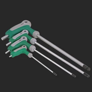 M2-M10 T-Handle Allen Screwdriver Wrench Ball End Tip Hex Keys Metric Tools CR-V - Picture 1 of 11