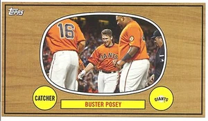 2014 Topps Baseball Archives World Series Box Topper Posey - Picture 1 of 1