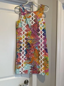 Nuevo con etiquetas Vestido Lilly Pulitzer Ember Shift Pesca Para Felicitaciones Mujer Talla 10 Nuevo - Imagen 1 de 5