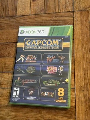 New Factory Sealed Capcom Digital Collection Microsoft Xbox 360 Street Fighter - Image 1 of 4