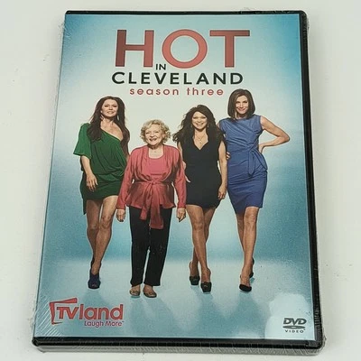 Hot in Cleveland: Season Three (DVD, 2011) Betty White New Sealed - Image 1 of 4
