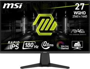 MSI MAG 275QF 68.6 cm WQHD Gaming Monitor Rapid IPS Panel - 2560x1440 180Hz NEU - Bild 1 von 1