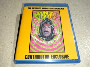 LIKE NEW Video Vortex Gold Ninja Video Blu Ray 3 Disc Set OOP Rare Godfrey Ho - Imagen 1 de 5