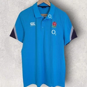 Herren Canterbury England Rugby O2 Poloshirt, Large - Bild 1 von 5