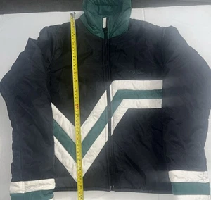 Unisex Vans Off The Wall Junior Talla L Negro, Verde, Blanco Chaqueta Abrigo Patinador - Imagen 1 de 13