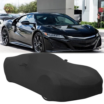 Black Indoor Car Cover Stain Stretch Dustproof For SUBARU BRZ Foto 1 de 4