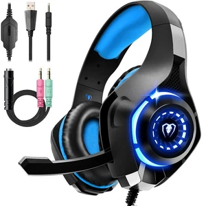 Tatybo Cuffie Gaming Cuffie Gaming con Microfono Noise Cancelling Stereo Bass - Foto 1 di 24