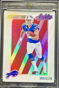 JOSH ALLEN SELTENER ROOKIE SILBERFOLIE REFRAKTOR PANINI INVESTMENTKARTE SCHEINE MVP - Bild 1 von 2