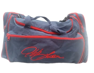 Jeff Gordon 行李袋 Nascar 正品 #24 蓝色红色旅行刺绣度假 — 第 1/4 张图片