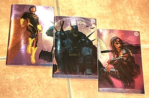 DC Absolute Batman, Superman, Wonder Woman #1 New (3)Connecting Covers, Foil Set - Picture 1 of 11