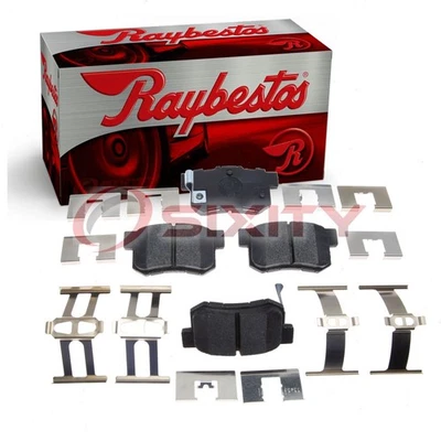 Juego de pastillas de freno de disco trasero Raybestos R-Line para Acura TSX 2004-2008 frenado en muy buena condición Foto 1 de 4