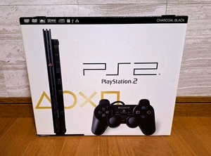 NUEVA Consola Playstation 2 Negra SCPH-70000 CB Slim PS2 Japón *ARTÍCULO DE COLECCIONISTA* 2 - Imagen 1 de 5