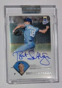 2003 Topps Retired Signature Bret Saberhagen #TA-BSA Autograph - Picture 1 of 2