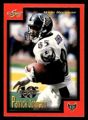 1999 Score #141 Patrick Johnson Anniversary Showcase #d /1989! RAVENS - Image 1 of 2