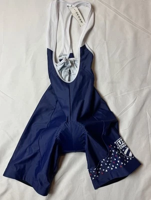 Culotte con tirantes acolchado Scudo gamuza EE. UU. azul ciclismo NUEVO para mujer pequeño nuevo con etiquetas Foto 1 de 4