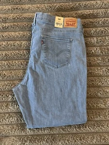 Levi's Women's Mid-Rise Straight Jeans Easy Through Hip&Thigh - plus size 20W - Picture 1 of 6