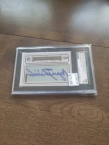 2009 UD SP LC Willie Stargell Auto #LC-273 #17/23 MADE SGC 7 NM G000278 - Picture 1 of 3