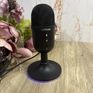 Trust Gaming GXT 236 Yami Microfono Streaming a Condensatore USB per Podcast - Nero - Foto 1 di 3