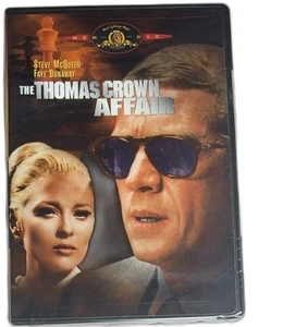 MGM DVD The Thomas Crown Affair Steve McQueen Faye Dunaway Sealed 1968 Classic - Picture 1 of 3
