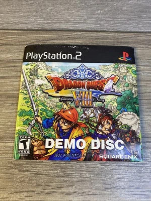 Sony Playstation 2 PS2 Dragon Quest VIII Journey of the Cursed King Demo Disc - Image 1 of 4