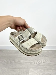 The Art Company sandali donna plateau estivi in pelle con cuciture donna 37 taglia EU - Foto 1 di 8