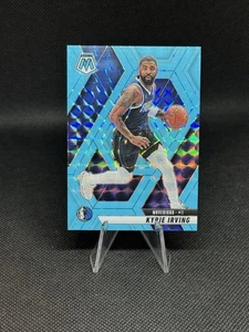 KYRIE IRVING 2024-25 Panini Mosaic /75 BLUE FLUORESCENT PRIZM #184 Mavericks - Picture 1 of 3