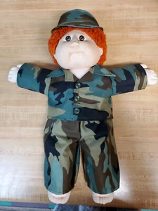 CAMO CAMOUFLAGE SHIRT + HOSE + BDU CAP für 16" -17" CPK Cabbage Patch Kinder - Bild 1 von 8