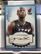 2003-04 Dwyane Wade Fleer Skybox Autographs RC Auto #128/200 Miami Heat HOF