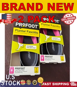 ProFoot Orthotic Insoles for Plantar Fasciitis & Heel Pain, Women 6-10 | 2 PACK - Picture 1 of 1