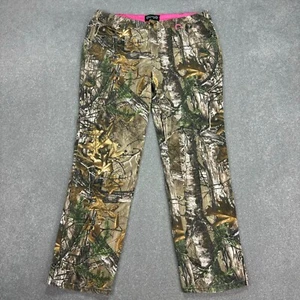 Realtree Hose Damen 38x32 braun Carpenter Camo Y2K Canvas Workwear Ladies - Bild 1 von 8