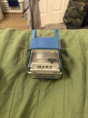 Vintage 1968 Marx Blue Pickup Truck - Image 1 of 4