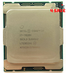 Intel Core i7-7820X 3.60GHz 8-Core 11MB LGA2066 Desktop CPU Processor SR3L5 140W
