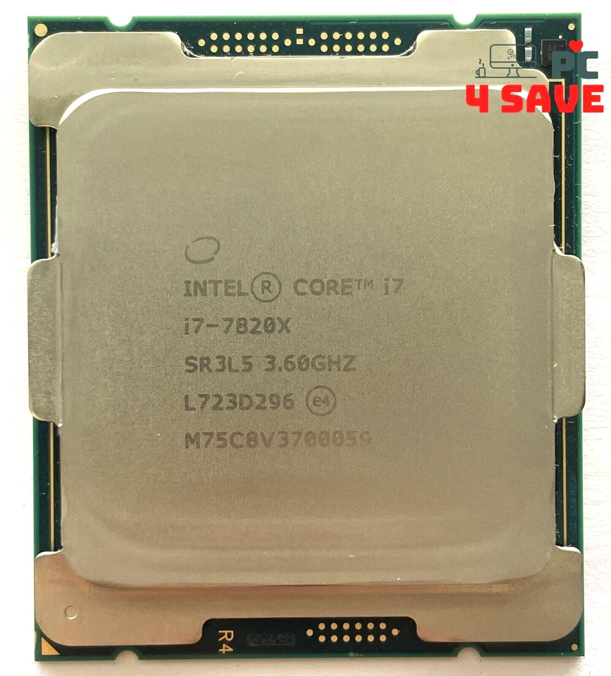 Intel Core i7-7820X 3.60GHz 8-Core 11MB LGA2066 Desktop CPU Processor SR3L5 140W - Image 1 of 1