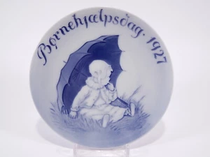 ROYAL COPENHAGEN PIATTO CHILDREN'S DAY 1927 - Imagen 1 de 3