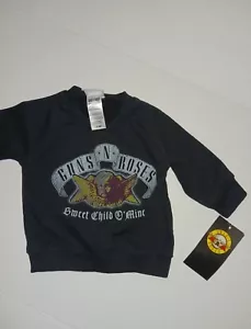 Baby Guns & Roses Sweatshirt- "Sweet Child of Mine" NWT Sz 0-3 months - Picture 1 of 7