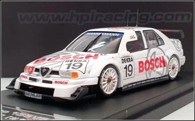 HPI Racing 1/43 Scale 8098 - Alfa Romeo 155V6 TI - 1996 ITC #19 N. Hattori - Image 1 of 4